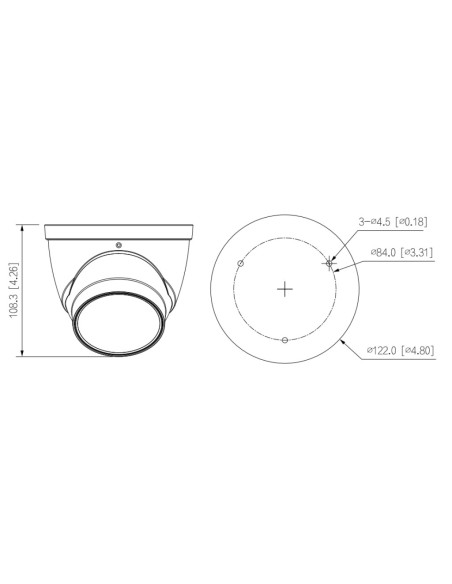 Acheter DAHUA IPC-HDW2441T-ZS-B Mini-dôme IP H265 4 M DN WDR 3DNR Starlight IR 40 m 2.7-13.5VFM IP67 PoE SD MIC IA Couleur Noir
