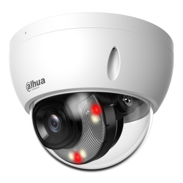 Acheter DAHUA IPC-HDBW2449E-S-IL-0280B Dôme IP H265 4M WDR Éclairage double LED 30 m / IR 30 m 2.8mm IK10 IP67 PoE SD IA