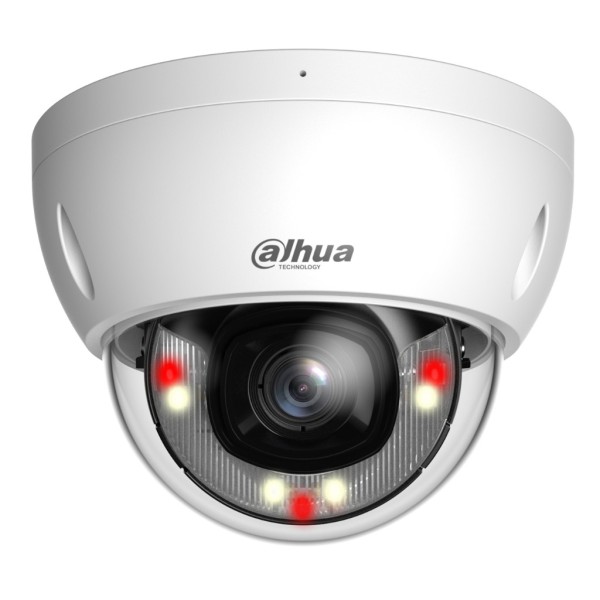 Acheter DAHUA IPC-HDBW2449E-S-IL-0280B Dôme IP H265 4M WDR Éclairage double LED 30 m / IR 30 m 2.8mm IK10 IP67 PoE SD IA