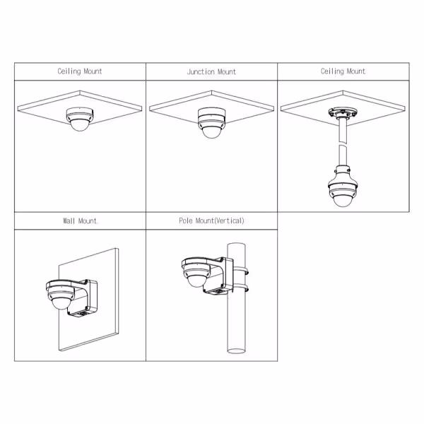 Acquistare DAHUA IPC-HDBW3449R-ZS-IL Dome IP 4MP H265 FULL COLOR WDR Illuminazione doppia LED 50 m/IR 50 m 2.7-13.5mm IP67 IK10