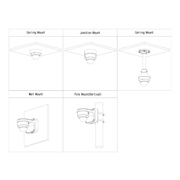 Acquistare DAHUA IPC-HDBW3449R1-ZAS-PV-S5-B Dome IP TiOC 3.0 H265 4M WDR Illuminazione Dual LED40m/IR50m 2.7-13.5VFM IP67 IK10 P