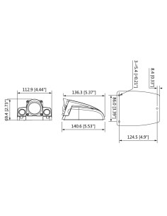 Acheter DAHUA IPC-MBW4431-AS Caméra IP mobile H265 4M WDR IR 30 m 2.8mm IK10 IP67 IP6K9K PoE AUDIO E/S 2