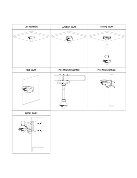 Acheter DAHUA IPC-HDPW5441C-AS-PV Caméra d’ascenseur IP H265 4M WDR Starlight LED/IR10m 2.1mm PoE MIC/haut-parleur E/S IA