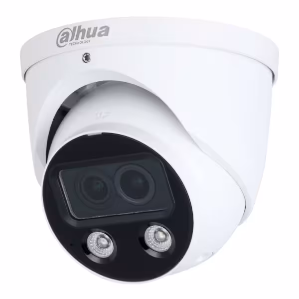Comprar DAHUA IPC-HDW5449H-ASE-D2 MiniDomo IP H265 4M DUAL-LENS FULL COLOR 2.0 dWDR Starlight IR50m/2LED 2.8mm IP67 ePoE AUDIO M