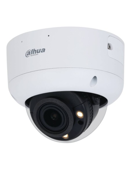 Acheter DAHUA IPC-HDBW5449R1-ZE-LED Dôme IP H265 4M FULL COLOR 2.0 WDR 140 dB Starlight LED 40 m 2.7-12VFM IK10 IP67 ePoE AUDIO 