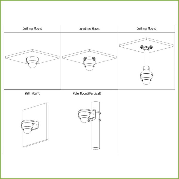 Acheter DAHUA IPC-HDBW5449R1-ZE-LED Dôme IP H265 4M FULL COLOR 2.0 WDR 140 dB Starlight LED 40 m 2.7-12VFM IK10 IP67 ePoE AUDIO 