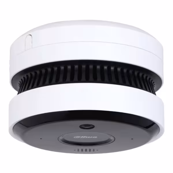 Comprar DAHUA HY-SAV849HA-E Cámara circular IP 5M DN WDR90dB 3DNR IR20m 2.0mm AUDIO MIC E/S con detección de humo e incendio AI