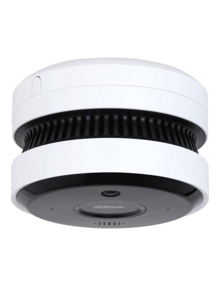 Acheter DAHUA HY-SAV849HA-E Caméra dôme IP 5M DN WDR 90 dB 3DNR IR 20 m 2.0mm AUDIO MIC E/S avec détection de fumée et d’incendi