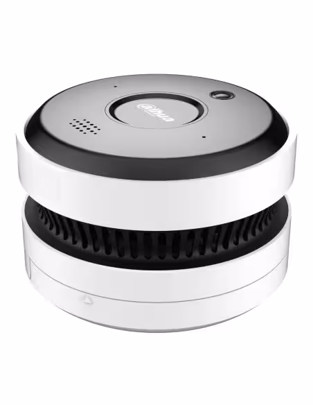 Comprar DAHUA HY-SAV849HA-E Cámara circular IP 5M DN WDR90dB 3DNR IR20m 2.0mm AUDIO MIC E/S con detección de humo e incendio AI
