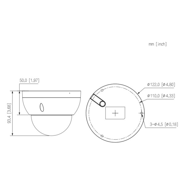 Acheter DAHUA IPC-HDBW2541R-ZS-S2 Dôme IP H265 5M Jour/Nuit SMART WDR Starlight IVS SMD IR 40 m 2.7-13.5VFM IP67 IK10 PoE MIC IA