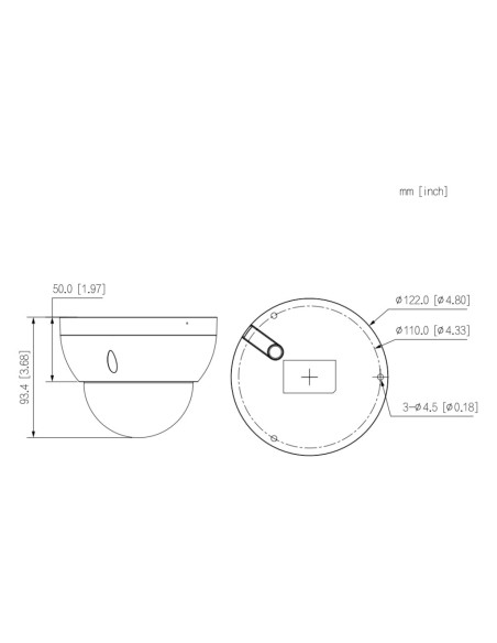 Acquistare DAHUA IPC-HDBW2541R-ZS-S2 Dome IP H265 5M DN SMART WDR Starlight IVS SMD IR40m 2.7-13.5VFM IP67 IK10 PoE MIC AI