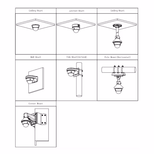 Comprar DAHUA IPC-HDBW2841E-S-0280B-B Domo IP H265 8M DN WDR Starlight IR30m 2.8mm IK10 IP67 PoE SD AI Color negro