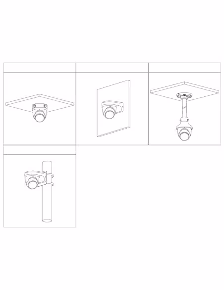 Kaufen DAHUA IPC-HDW3849H-AS-PV-0280B-S5 Mini-Dome-IP-Kamera TiOC 3.0 H265 8 MP WDR Duale Beleuchtung LED 30 m/IR 30 m 2.8mm IP6