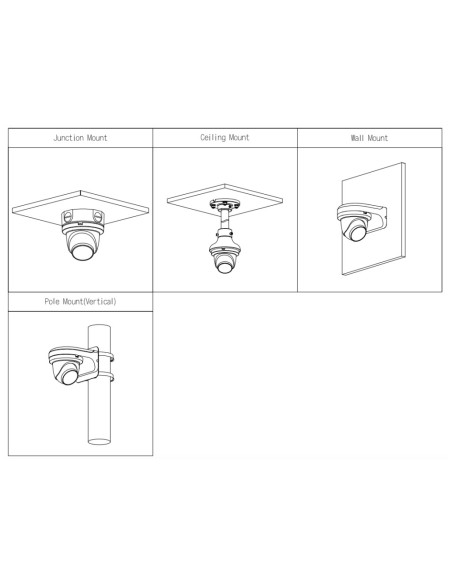 Comprar DAHUA IPC-HDW5842TM-ASE-0280B-S3 MiniDomo IP H265 8M WDR Deeplight IR50m 2.8mm IP67 PoE AUDIO MIC E/S AI