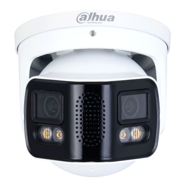 Acquistare DAHUA IPC-PDW5849-A180-E2-ASTE Dome IP H265 2x4M DUAL-LENS SPLICING FULL COLOR WDR140dB Starlight IR40m 3.6mm IP67 eP
