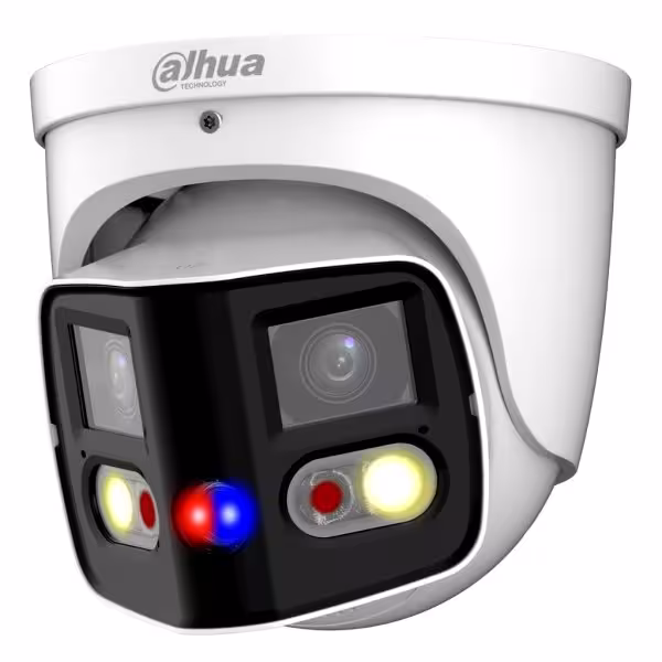 Kaufen DAHUA IPC-PDW3849-A180-AS-PV IP-Dome H265 2x4M TiOC DUAL-LENS SPLICING FULL COLOR WDR Starlight LED25m/IR20m 2.8mm IP67