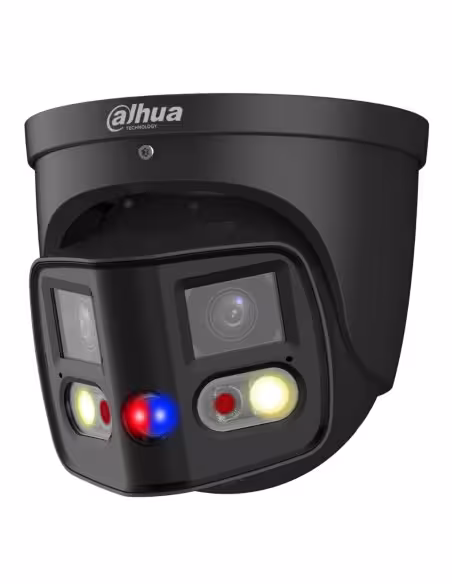 Kaufen DAHUA IPC-PDW3849-A180-AS-PV-B IP-Dome H265 2x4M TiOC DUAL-LENS SPLICING FULL COLOR WDR Starlight LED25m/IR20m 2.8mm IP6
