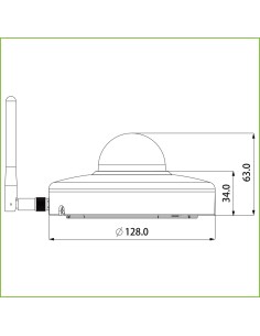 Kaufen DAHUA SD1A200T-GN-W PT-IP-Dome 2MP H.265 WLAN Tag/Nacht ICR WDR IR 15 m Starlight 3.6mm 3D IP66 IK08 AUDIO 2