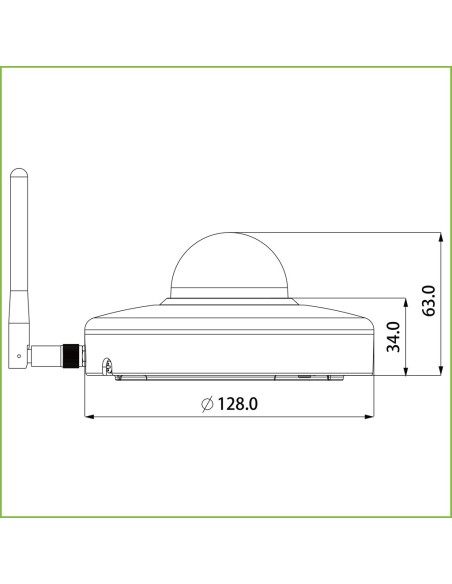 Acquistare DAHUA SD1A200T-GN-W Dome PT IP 2M H265 WiFi DN ICR WDR IR15m Starlight 3.6mm 3D IP66 IK08 AUDIO