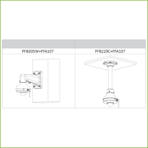 Kaufen DAHUA SD1A200T-GN-W PT-IP-Dome 2MP H.265 WLAN Tag/Nacht ICR WDR IR 15 m Starlight 3.6mm 3D IP66 IK08 AUDIO