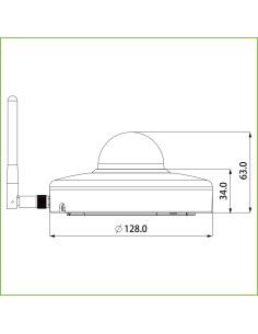 Acheter DAHUA SD12200T-GN-W Dôme PT IP 2M H265 WiFi DN ICR WDR Starlight 3.6mm 3D IP66 IK08 AUDIO 2