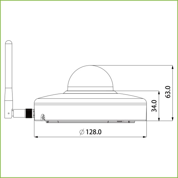 Acheter DAHUA SD12200T-GN-W Dôme PT IP 2M H265 WiFi DN ICR WDR Starlight 3.6mm 3D IP66 IK08 AUDIO