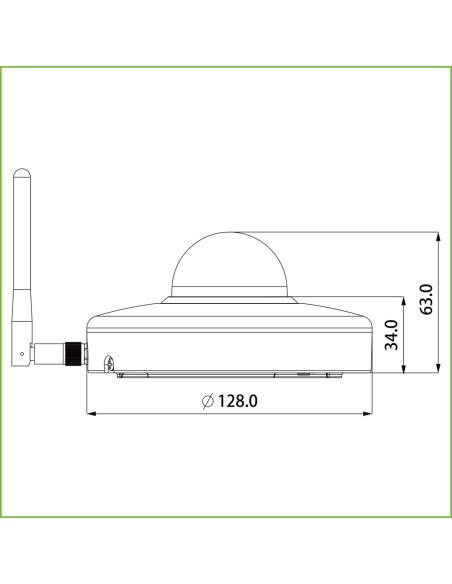 Comprar DAHUA SD12200T-GN-W Domo PT IP 2M H265 WiFi DN ICR WDR Starlight 3.6mm 3D IP66 IK08 AUDIO