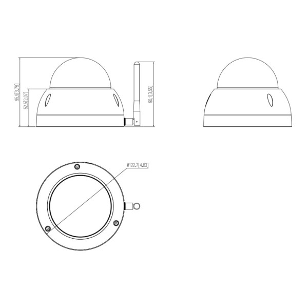 Kaufen DAHUA SD22204DB-GNY-W Dome PTZ IP 2M DN dWDR Starlight 4X 3D IP66 IK10 WiFi AI
