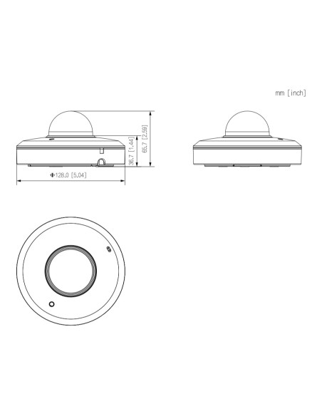 Acheter DAHUA SD1A404DB-GNY Dôme PTZ IP 4M H265 WDR IR 20 m Starlight 4x IP66 IK08 AUDIO MIC IA