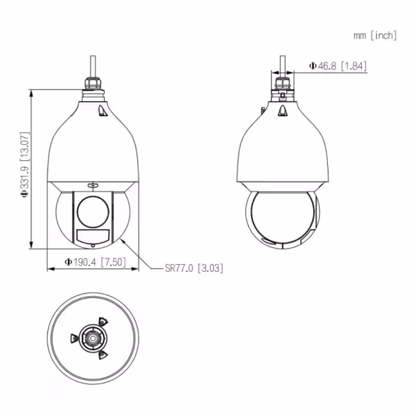 Comprar DAHUA SD5A445GB-HNR Domo PTZ IP 4M DN WDR Starlight IVS SMD IR150m 45X IP67 IK10 PoE+ AUDIO E/S AI
