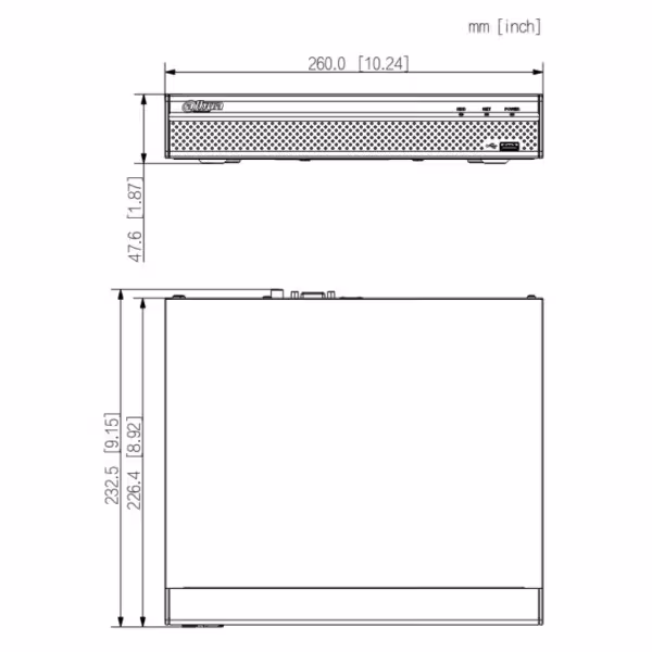 Kaufen DAHUA NVR2104HS-4KS3 NVR 4ch 80Mbps H265 4K HDMI 1HDD