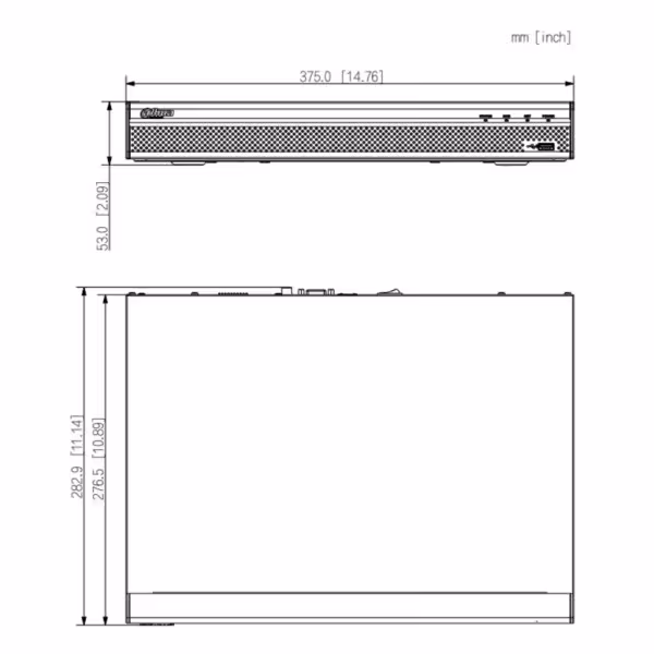 Acquistare DAHUA NVR4204-P-4KS3 NVR 4ch 80Mbps H265 4K HDMI 4PoE 2HDD I/O