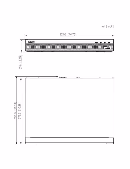 Acquistare DAHUA NVR4204-P-4KS3 NVR 4ch 80Mbps H265 4K HDMI 4PoE 2HDD I/O