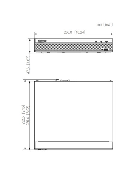 Acheter DAHUA NVR2108HS-4KS3 NVR 8ch 80Mbps H265 4K HDMI 1HDD