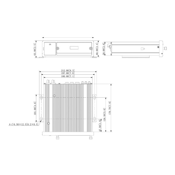 Acquistare DAHUA MNVR4104-GFWI NVR integrato 4ch 1080P H265 VGA AVOUTx1 4PoE 1HDD 2.5" 1SD GPS WiFi 4G DC6-36V AI