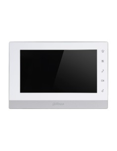 Acheter DAHUA VTH1550CHW-2-S1 Moniteur intérieur 7" en saillie pour vidéophone 2 fils SD 6E 1S alarme blanc