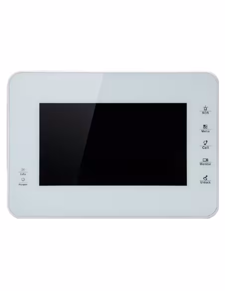 Acquistare DAHUA VTH1560BW Monitor interno 7" da superficie per videocitofono IP SD 4GB 8E Allarme Bianco