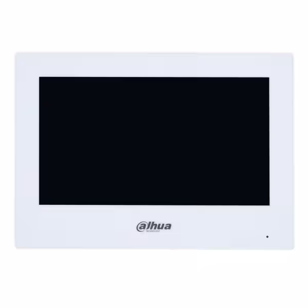 Acheter DAHUA VTH2622GW-W Moniteur intérieur 7" en saillie pour visiophone IP WiFi / 2 fils 6E 1S Alarme Blanc