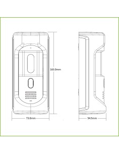 Kaufen DAHUA VTO2101E-P-S2 IP-Video-Türsprechanlagen-Außenstation mit 2MP-Kamera PoE IP65 IK10 90º 2