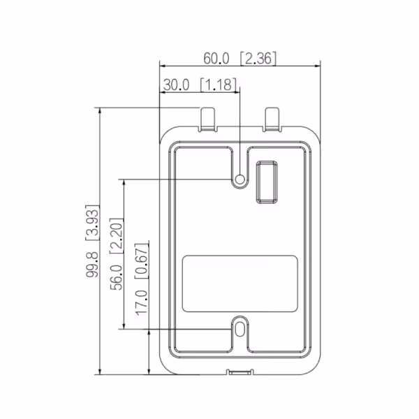 Comprar DAHUA VTO2111D-P-S3 Estación Exterior de Videoportero IP con Cámara 2MP PoE SD Mifare 107º