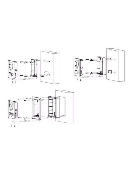 Comprar DAHUA VTO2202F-P-S3 Estación Exterior para Videoportero IP 2-hilos/RJ45 PoE con Cámara 2MP IP65 IK07 168.6º
