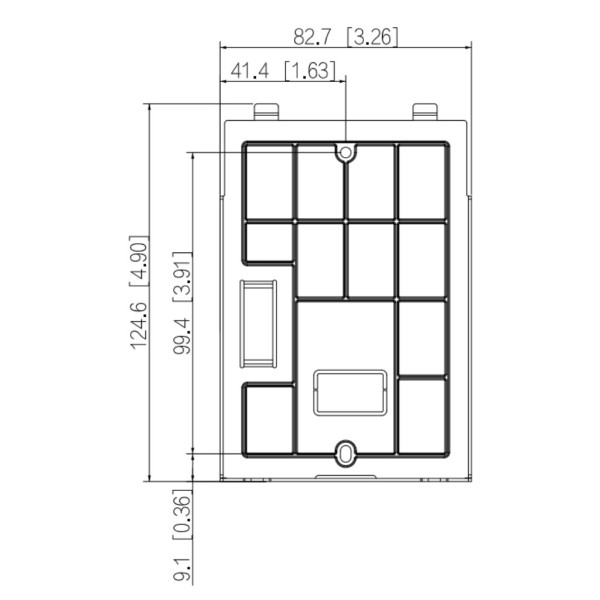 Comprar DAHUA VTO2211G-P-S2 Estación Exterior de Videoportero IP  con Cámara 2MP PoE Mifare 125°