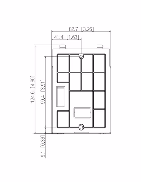 Comprar DAHUA VTO2211G-P-S2 Estación Exterior de Videoportero IP  con Cámara 2MP PoE Mifare 125°