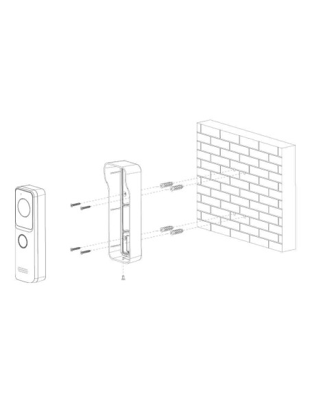 Acheter DAHUA VTO2311R-WP Station extérieure de visiophone IP WiFi avec caméra 2 MP PoE Mifare 110°
