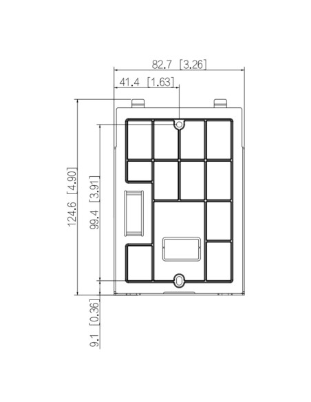 Kaufen DAHUA VTO2211G-WP-S2 IP-WLAN-Video-Türsprechanlagen-Außenstation mit 2MP-Kamera PoE Mifare 125°