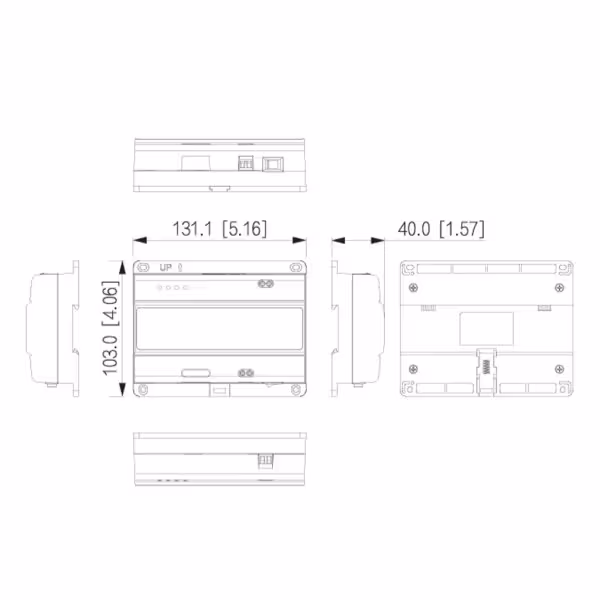 Acheter DAHUA KTD01L-S3(F) Kit visiophone IP 2 fils extérieur à encastrer + moniteur intérieur