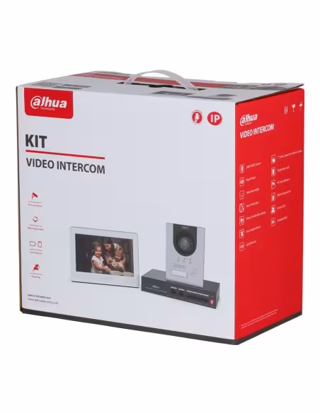 Comprar DAHUA KTP04-S2(S) Kit Videoportero IP exterior para Superfície + monitor interior