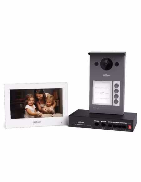 Kaufen DAHUA KTP10 IP-Video-Türsprechanlagen-Kit für den Außenbereich zur Aufputzmontage + Innenmonitor