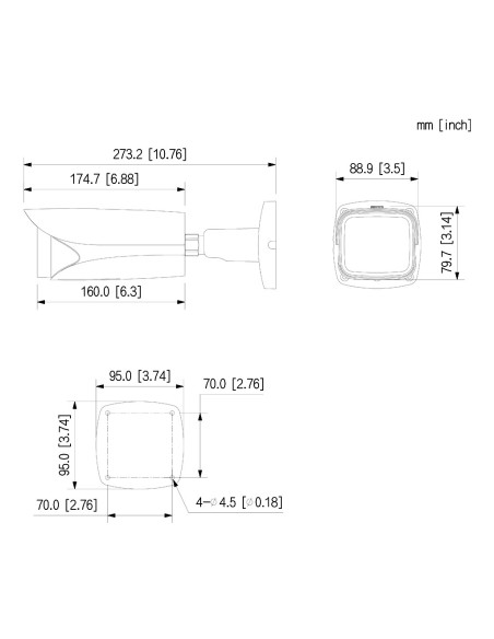 Kaufen DAHUA HAC-HFW3231E-Z12-DP-VP Röhrenkamera HDCVI 2M 1080P DN ICR WDR Starlight IR100m 5.3-64VFM x12 IP67 IK10 DUAL-POWER