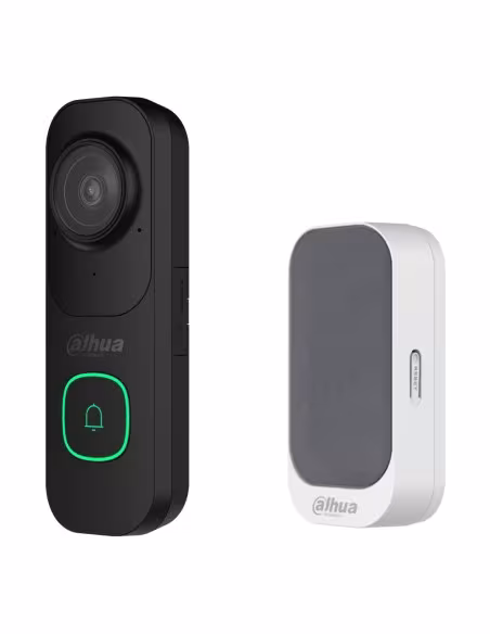 Comprar DAHUA VDKP01-BG KIT Vídeo Timbre WiFi 4M negro DB41AB + Timbre WiFi gris DS1AG